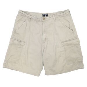 Ralph Lauren Cargo Shorts Men's 36 Flat Front Baggy Vintage Polo Jeans Co. Logo